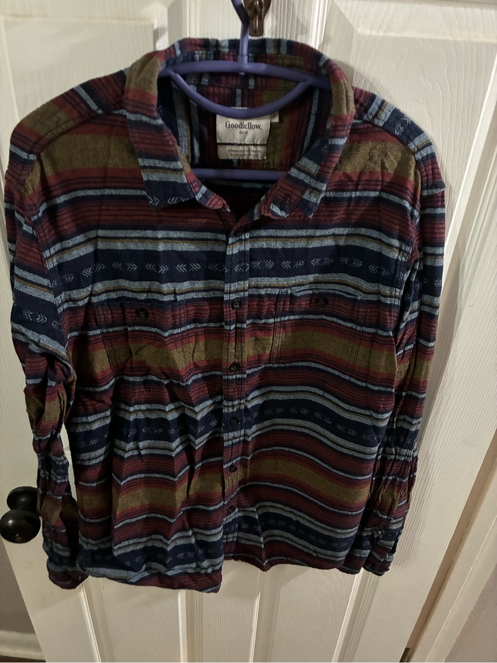 Goodfellow Men’s Large Button-Up Shirt - Picture 2 of 7